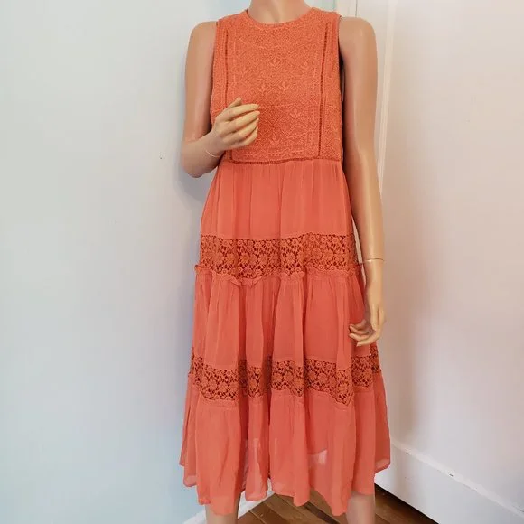 NWT Sundance YASMINE Dress. Beautiful and Amazing color - Picture 13 of 17